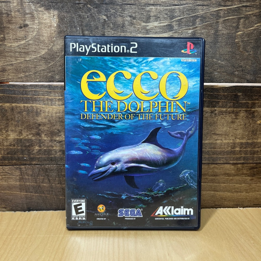 Ecco the Dolphin Defender of the Future Sony PlayStation 2 PS2 CIB SLUS 20394